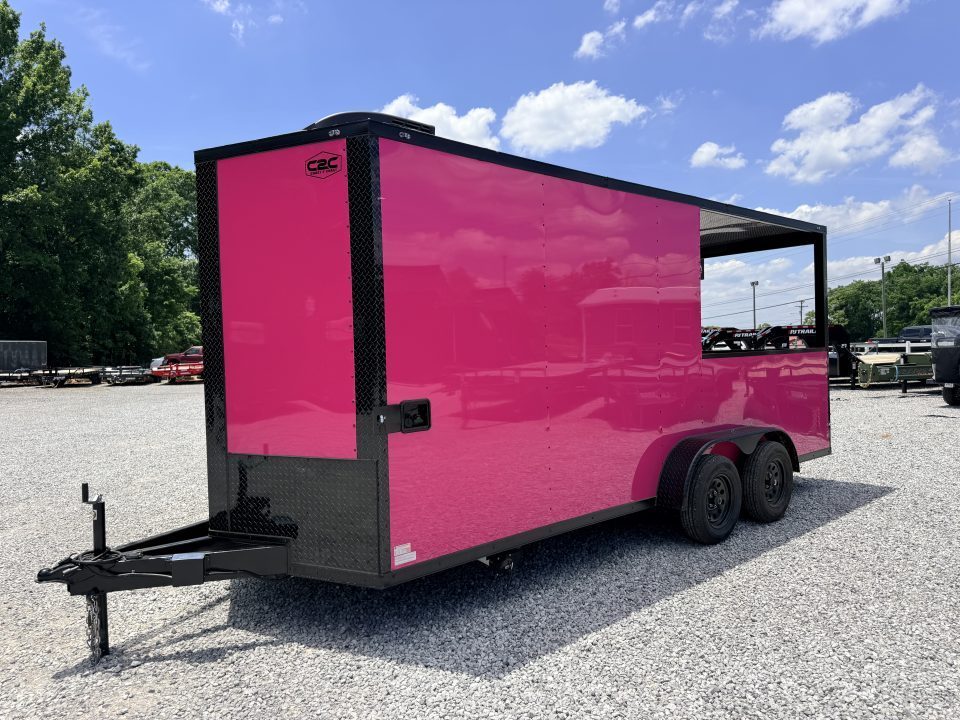 New 2026 Coast 2 Coast 7X18 TA BBQ CONCESSION  Vending / Concession Trailer