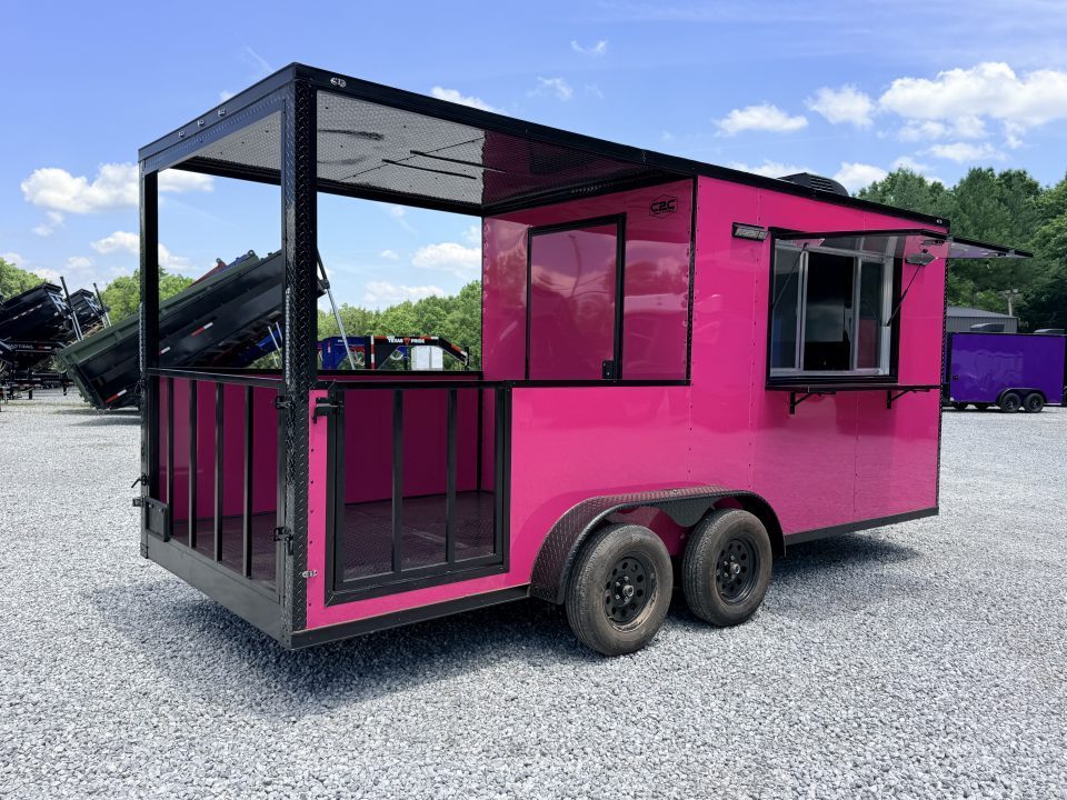 New 2026 Coast 2 Coast 7X18 TA BBQ CONCESSION  Vending / Concession Trailer
