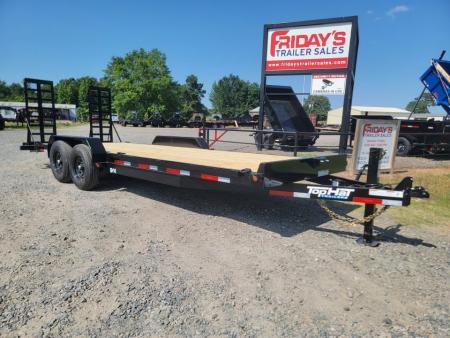 New 2027 Top Hat Trailers EH14 22' x 83  14K Equipment Trailer