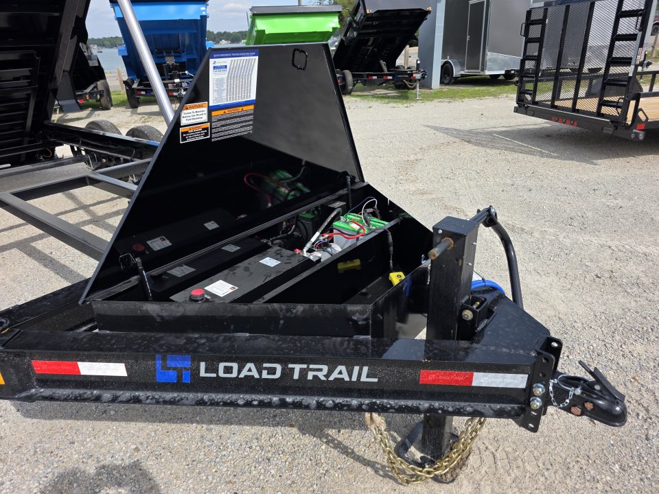 New 2027 Load Trail 83X16 14K TELESCOPIC DUMP TRAILER 24" SIDE 7 GAUGE FLOOR COMMERCIAL 83 X 16 Dump Trailer