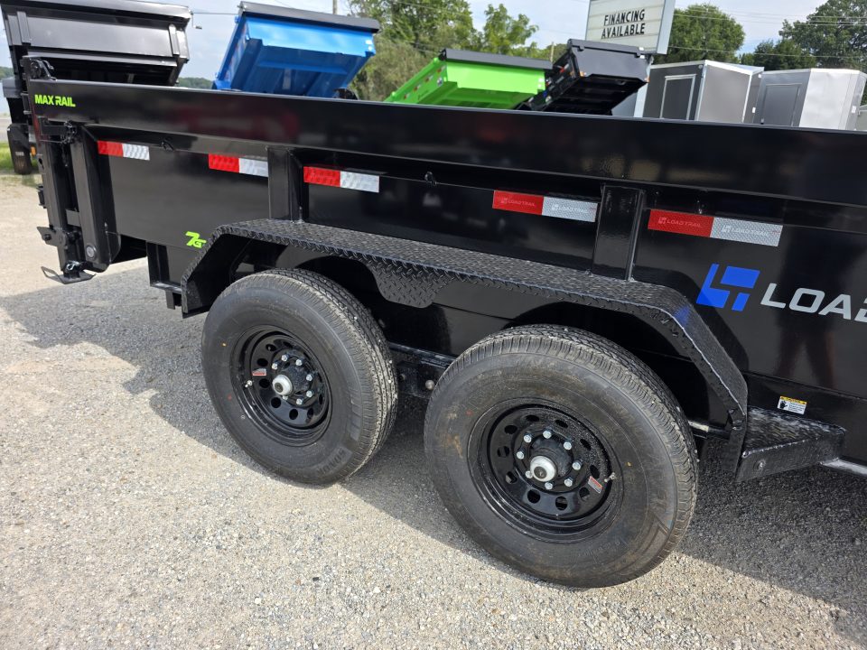 New 2027 Load Trail 83X16 14K TELESCOPIC DUMP TRAILER 24" SIDE 7 GAUGE FLOOR COMMERCIAL 83 X 16 Dump Trailer
