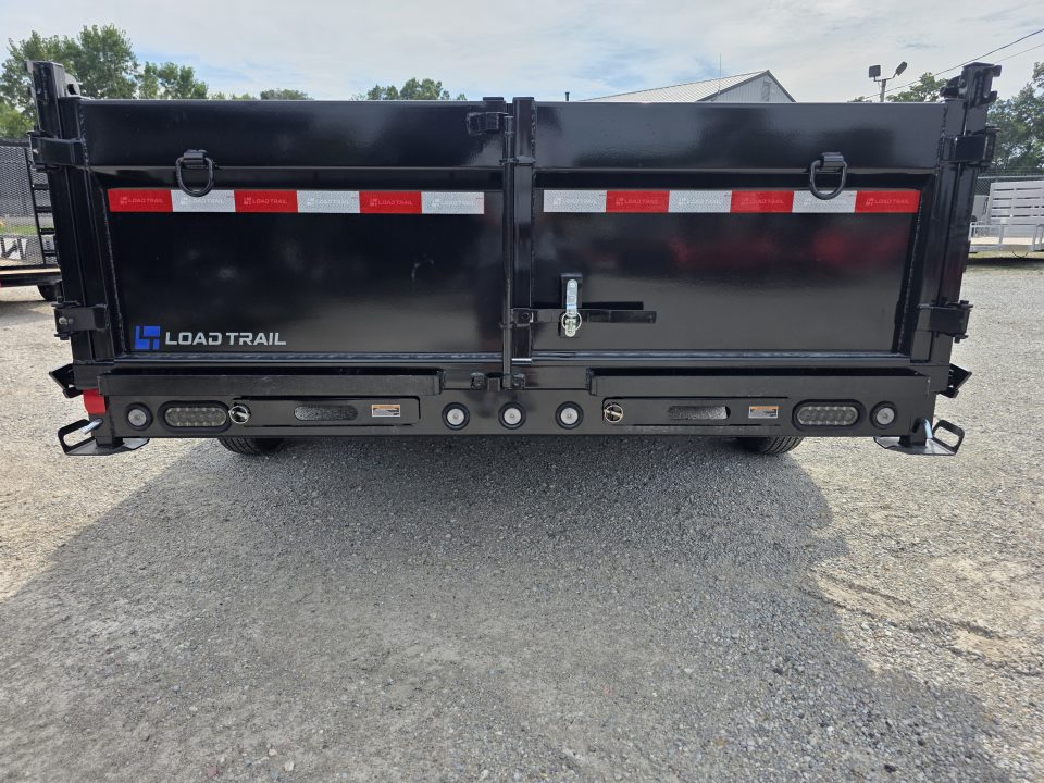 New 2027 Load Trail 83X16 14K TELESCOPIC DUMP TRAILER 24" SIDE 7 GAUGE FLOOR COMMERCIAL 83 X 16 Dump Trailer