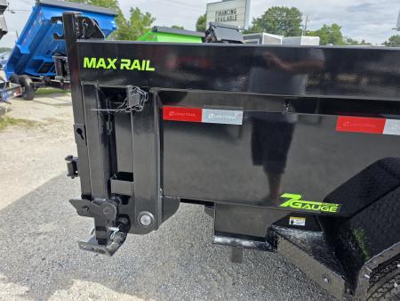 New 2027 Load Trail 83X16 14K TELESCOPIC DUMP TRAILER 24" SIDE 7 GAUGE FLOOR COMMERCIAL 83 X 16 Dump Trailer