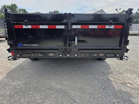 New 2027 Load Trail 83X16 14K TELESCOPIC DUMP TRAILER 24" SIDE 7 GAUGE FLOOR COMMERCIAL 83 X 16 Dump Trailer