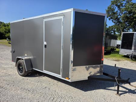 New 2027 Cross Trailers 6X12 6' RAMP DOOR SCREWLESS 6 X 12 Cargo / Enclosed Trailer