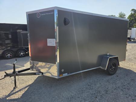 New 2027 Cross Trailers 6X12 6' RAMP DOOR SCREWLESS 6 X 12 Cargo / Enclosed Trailer