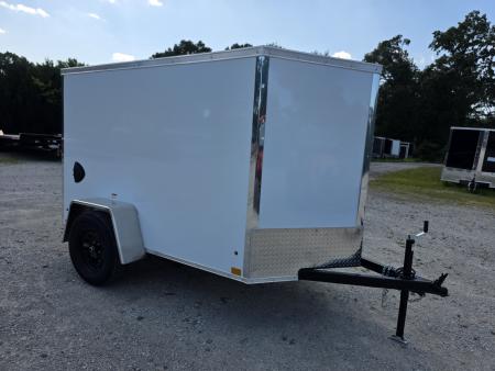 New 2026 Cross Trailers 5X8 screwless RAMP DOOR CARGO ENCLOSED TRAILER 5 X 8 Cargo / Enclosed Trailer