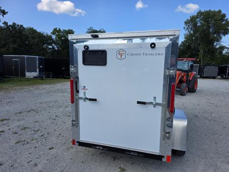New 2026 Cross Trailers 5X8 screwless RAMP DOOR CARGO ENCLOSED TRAILER 5 X 8 Cargo / Enclosed Trailer