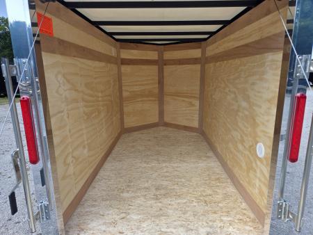 New 2026 Cross Trailers 5X8 screwless RAMP DOOR CARGO ENCLOSED TRAILER 5 X 8 Cargo / Enclosed Trailer