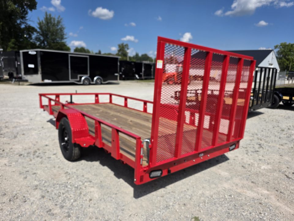 New 2026 Rice Trailers 76X14 6'4X14 SXS QUAD ATV UTV GOLF CART MOWER Utility Trailer