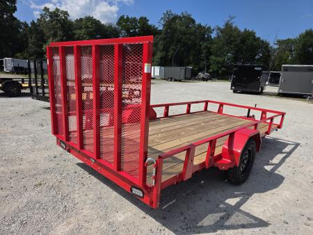 New 2026 Rice Trailers 76X14 6'4X14 SXS QUAD ATV UTV GOLF CART MOWER Utility Trailer