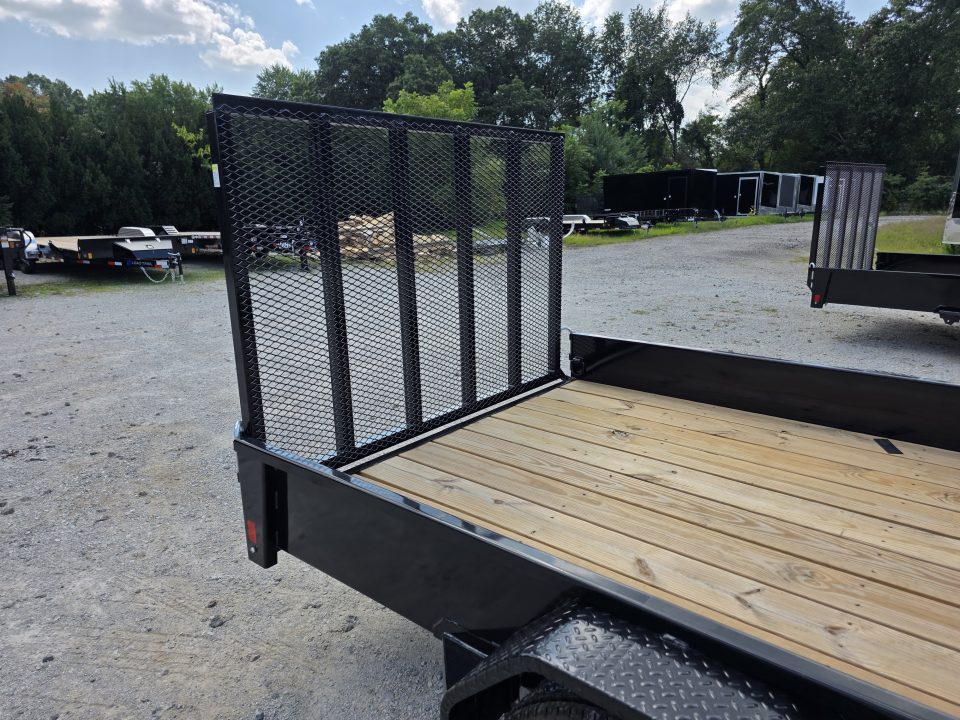 New 2026 Rice Trailers 76X14 6'4X12 SXS QUAD ATV UTV GOLF CART MOWER Utility Trailer