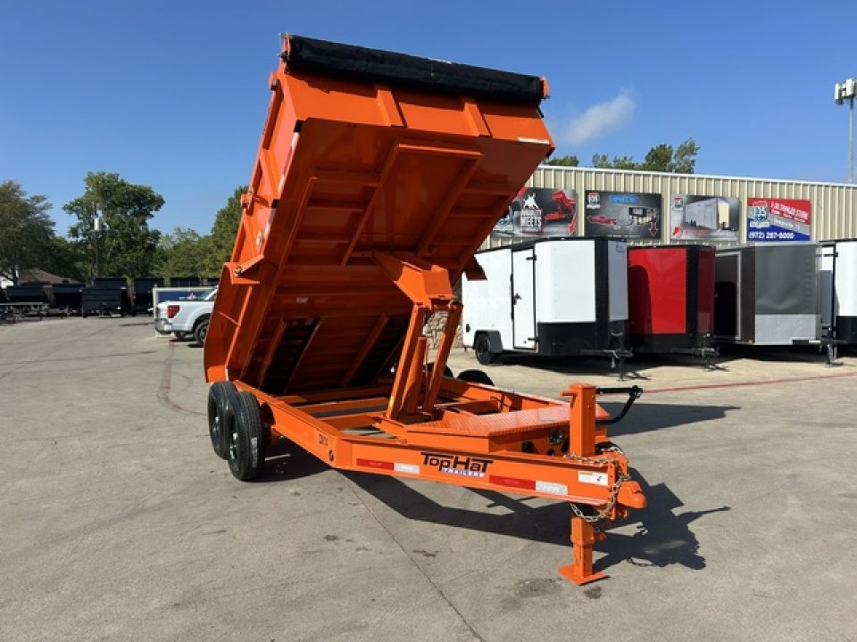 New 2027 Top Hat Trailers DX14-14X83X2 Dump Trailer