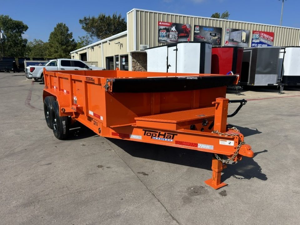New 2027 Top Hat Trailers DX14-14X83X2 Dump Trailer