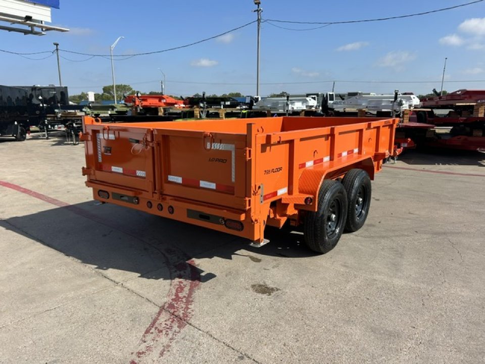New 2027 Top Hat Trailers DX14-14X83X2 Dump Trailer