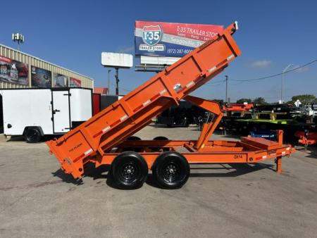 New 2027 Top Hat Trailers DX14-14X83X2 Dump Trailer