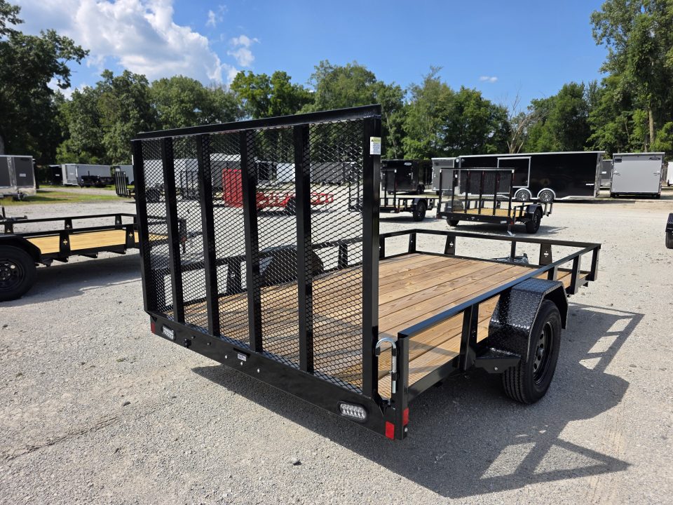 New 2026 Rice Trailers 82X12 6'10X12 SXS QUAD ATV UTV GOLF CART MOWER Utility Trailer