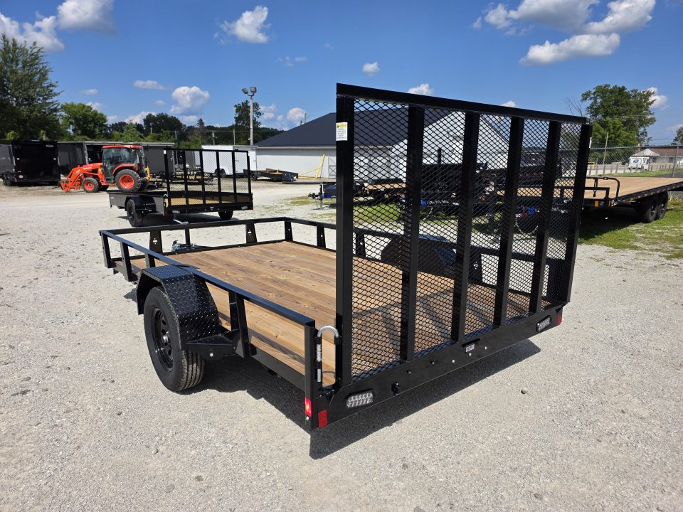 New 2026 Rice Trailers 82X12 6'10X12 SXS QUAD ATV UTV GOLF CART MOWER Utility Trailer