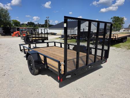 New 2026 Rice Trailers 82X12 6'10X12 SXS QUAD ATV UTV GOLF CART MOWER Utility Trailer