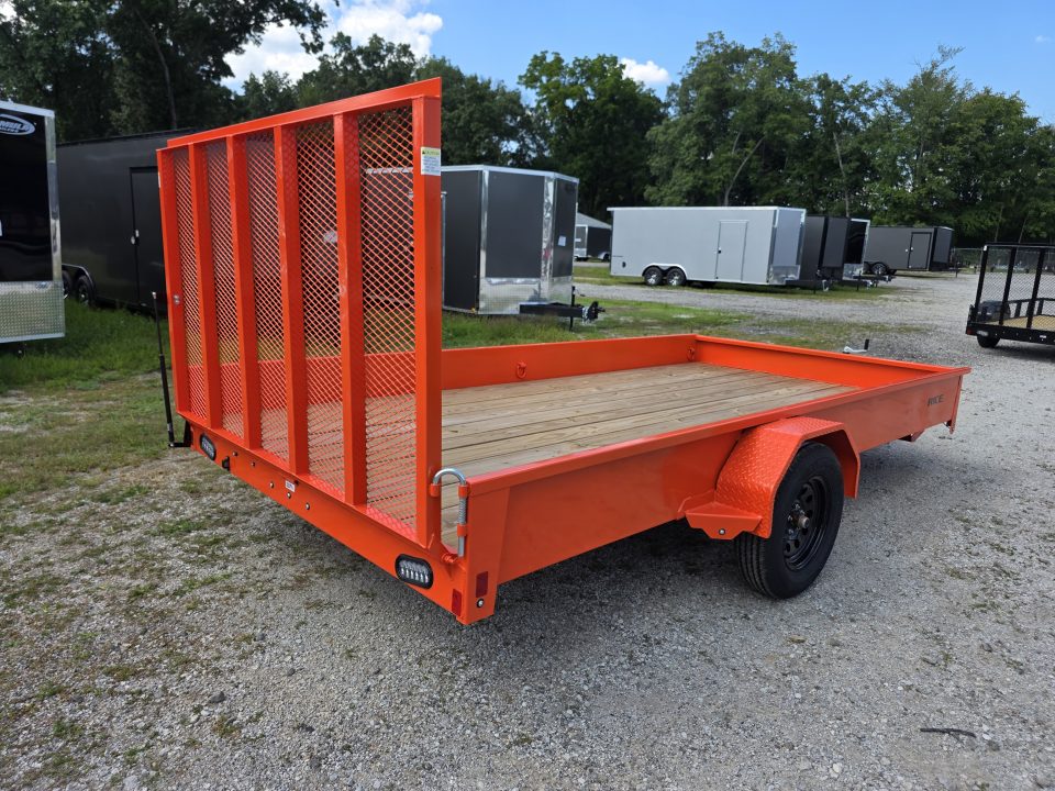 New 2026 Rice Trailers 82X14 6'10X14 SXS QUAD ATV UTV GOLF CART MOWER Utility Trailer 82 X 14
