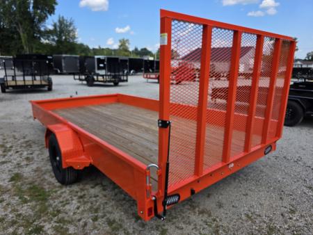 New 2026 Rice Trailers 82X14 6'10X14 SXS QUAD ATV UTV GOLF CART MOWER Utility Trailer 82 X 14