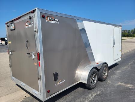 Used 2015 Legend Trailers 7x23 Snowmobile Trailer
