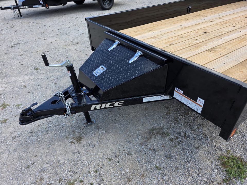 New 2026 Rice Trailers 82X14 6'10X14 SXS QUAD ATV UTV GOLF CART MOWER Utility Trailer 82 X 14