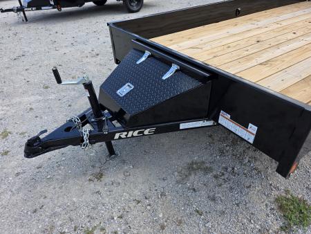 New 2026 Rice Trailers 82X14 6'10X14 SXS QUAD ATV UTV GOLF CART MOWER Utility Trailer 82 X 14