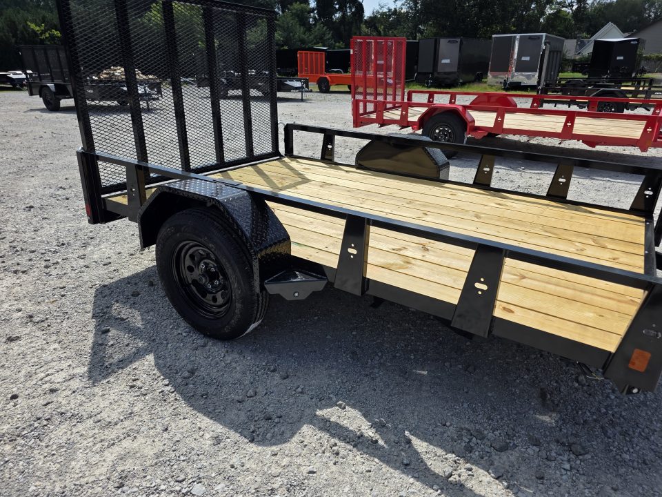 New 2026 Rice Trailers 76X10 6'4X10 SXS QUAD ATV UTV GOLF CART MOWER Utility Trailer