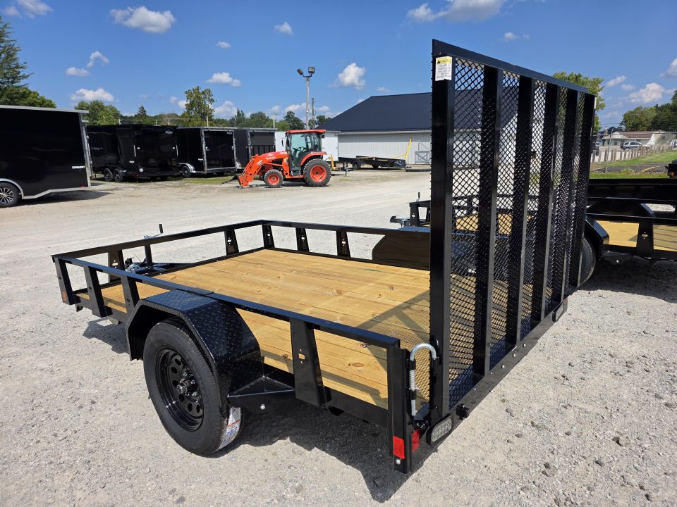 New 2026 Rice Trailers 76X10 6'4X10 SXS QUAD ATV UTV GOLF CART MOWER Utility Trailer