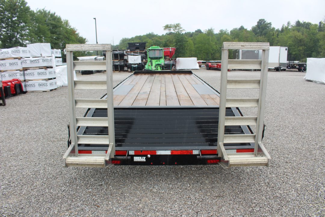 Used 2025 Moritz 8' 6" x 22' + 4' Deckover Flatbed w/ Beavertail - Aluminum Ramps - 16,000# GVW