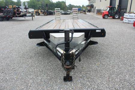 Used 2025 Moritz 8' 6" x 22' + 4' Deckover Flatbed w/ Beavertail - Aluminum Ramps - 16,000# GVW