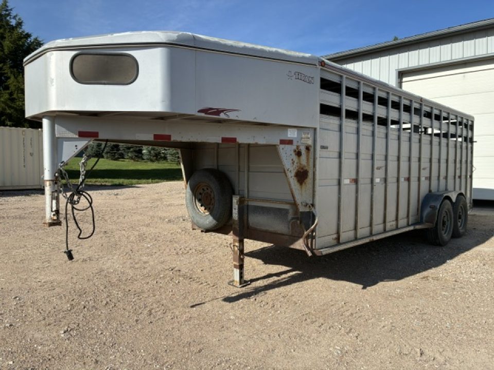 Used 2008 Titan Trailer stock Stock / Stock Combo Trailer