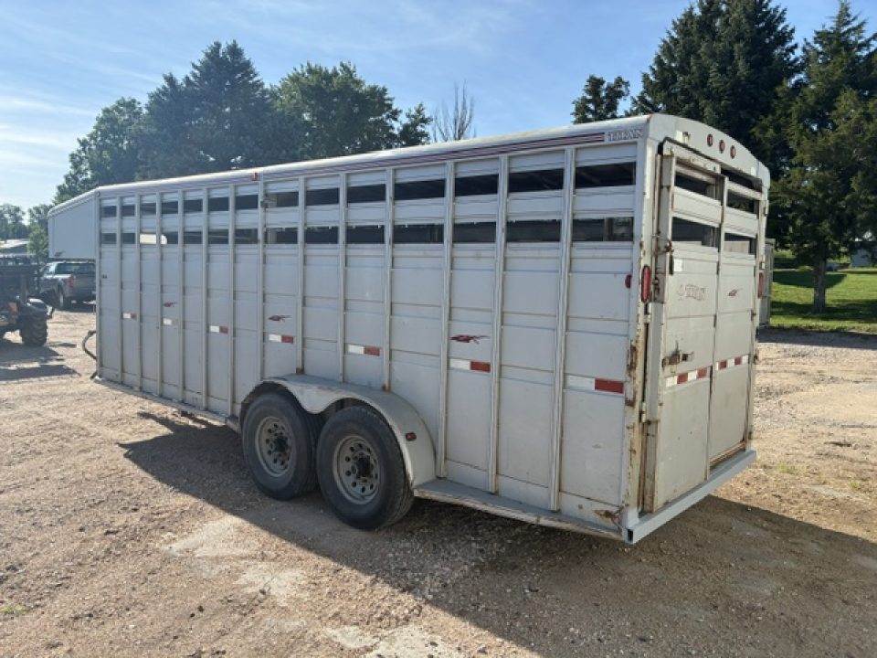 Used 2008 Titan Trailer stock Stock / Stock Combo Trailer