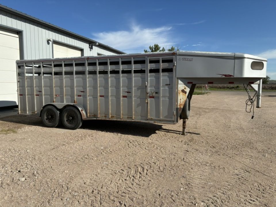 Used 2008 Titan Trailer stock Stock / Stock Combo Trailer