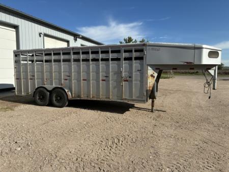 Used 2008 Titan Trailer stock Stock / Stock Combo Trailer