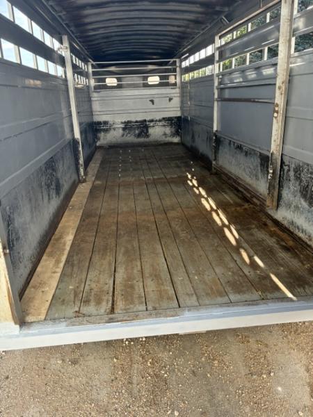 Used 2008 Titan Trailer stock Stock / Stock Combo Trailer