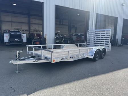 New 2027 Black Rhino EXT718 7X18 TA Landscape Trailer