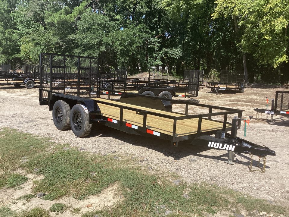 New 2026 Nolan Manufacturing 6X16 Utility Trailer