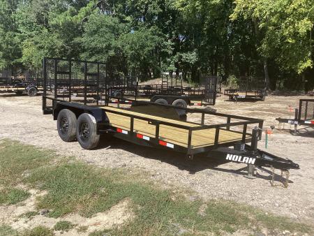 New 2026 Nolan Manufacturing 6X16 Utility Trailer