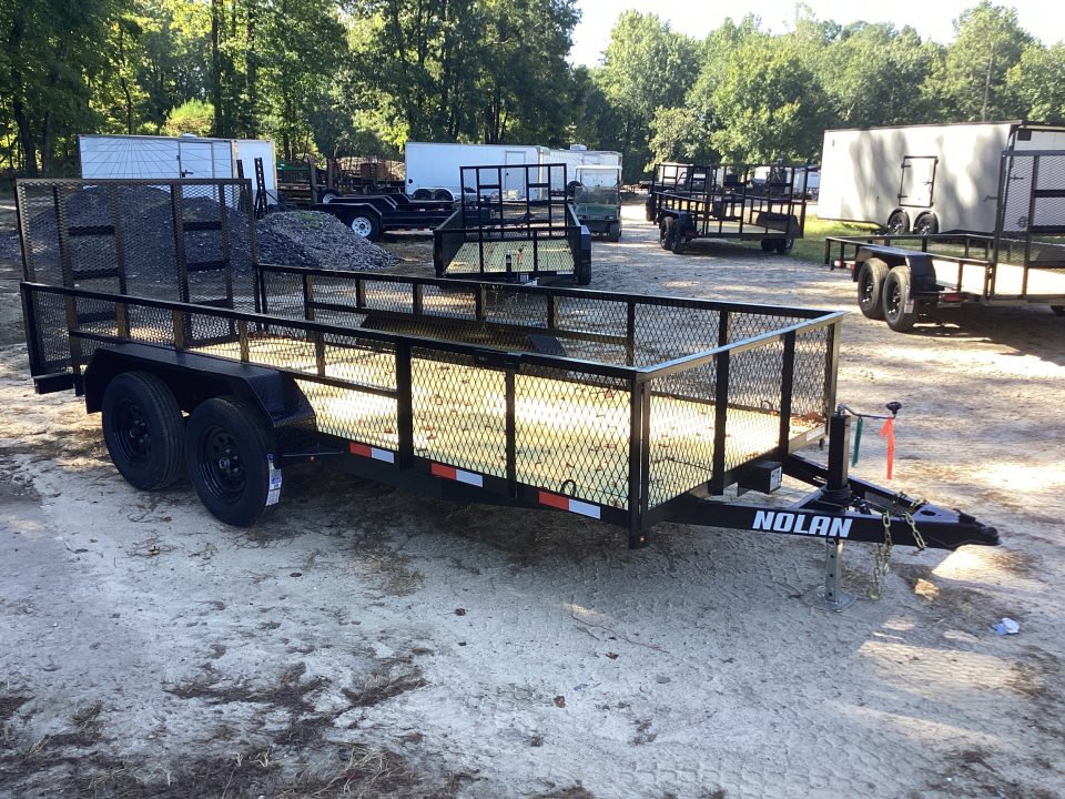 New 2026 Nolan Manufacturing 6X16 Utility Trailer