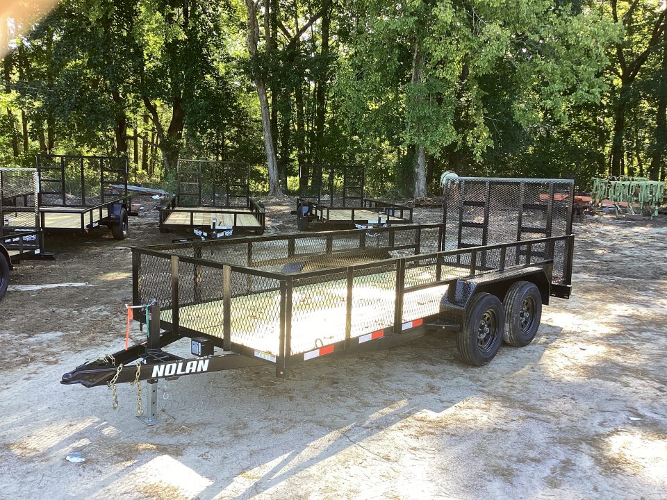 New 2026 Nolan Manufacturing 6X16 Utility Trailer