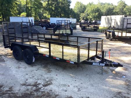 New 2026 Nolan Manufacturing 6X16 Utility Trailer