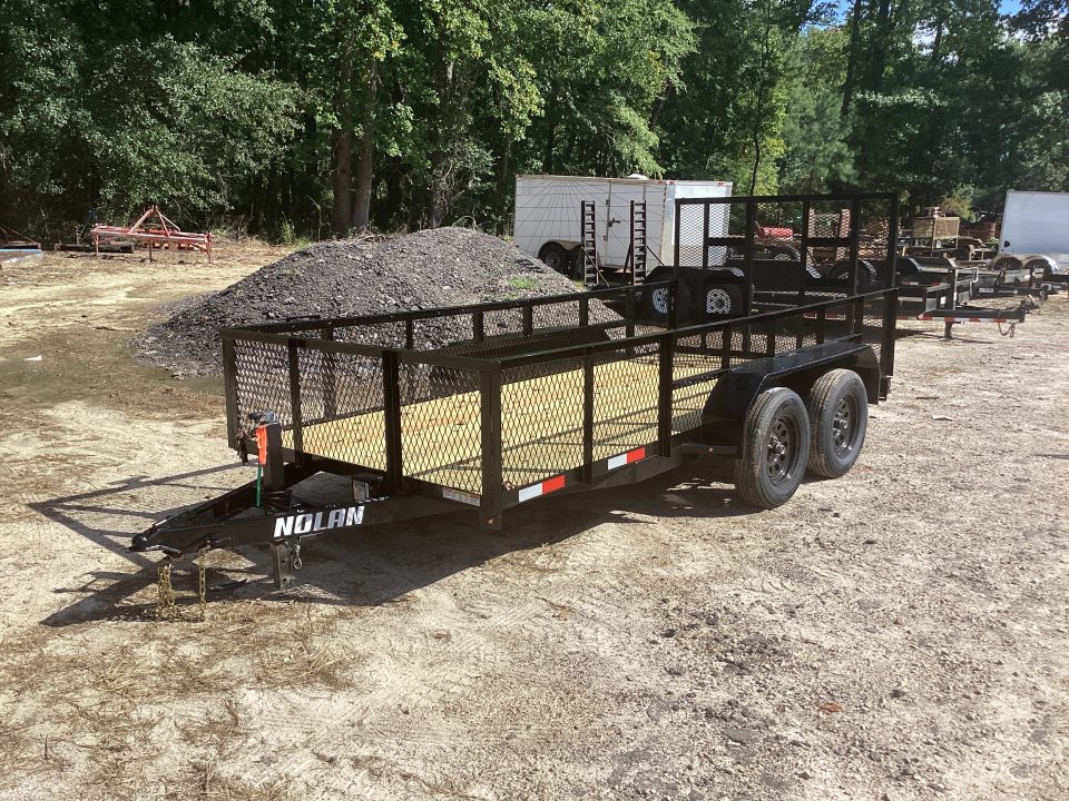 New 2026 Nolan Manufacturing 6X14 Utility Trailer