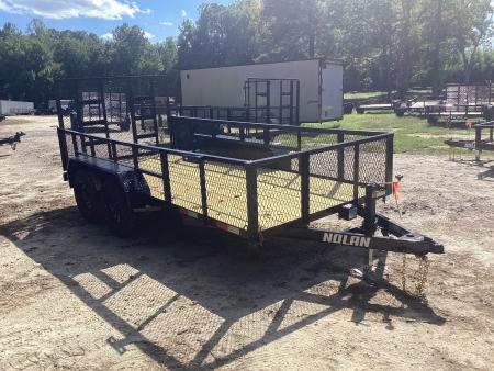 New 2026 Nolan Manufacturing 6X14 Utility Trailer