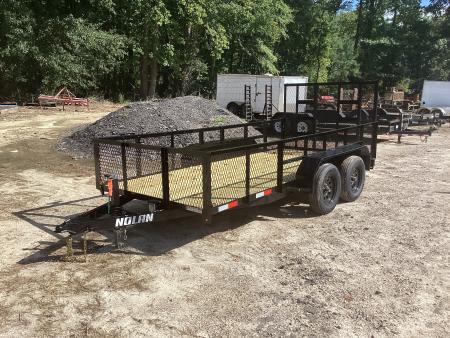 New 2026 Nolan Manufacturing 6X14 Utility Trailer
