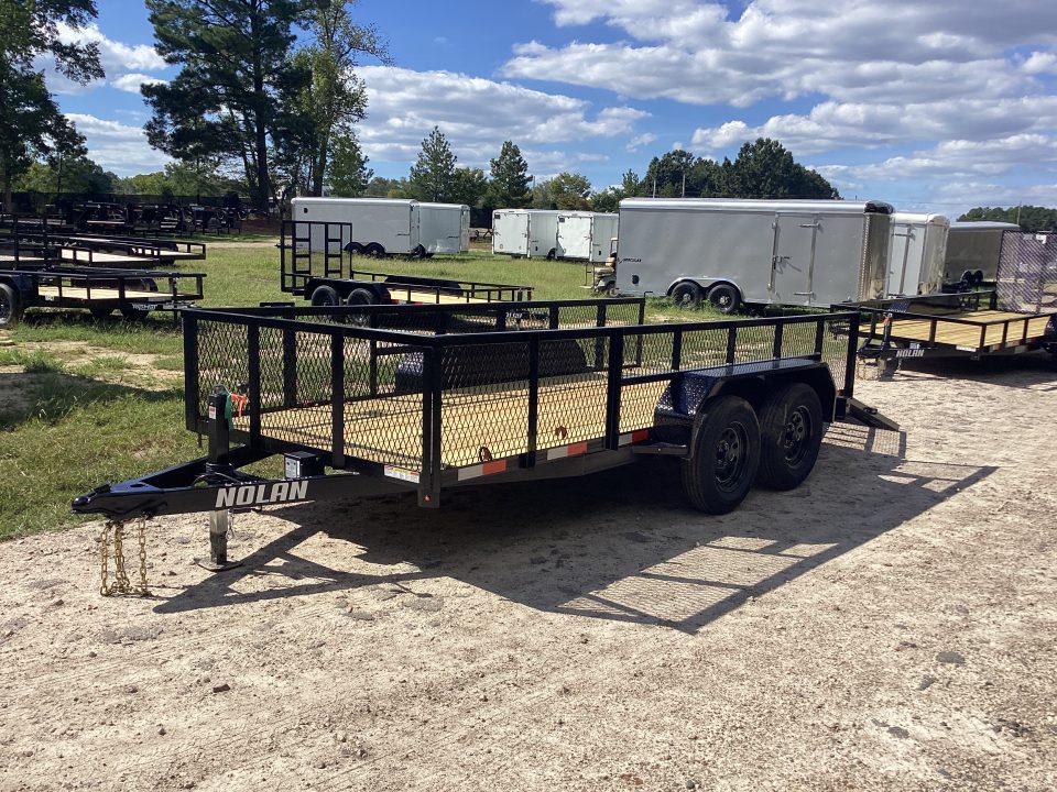 New 2026 Nolan Manufacturing 6X14 Utility Trailer