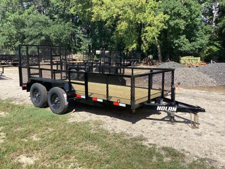 New 2026 Nolan Manufacturing 6X14 Utility Trailer
