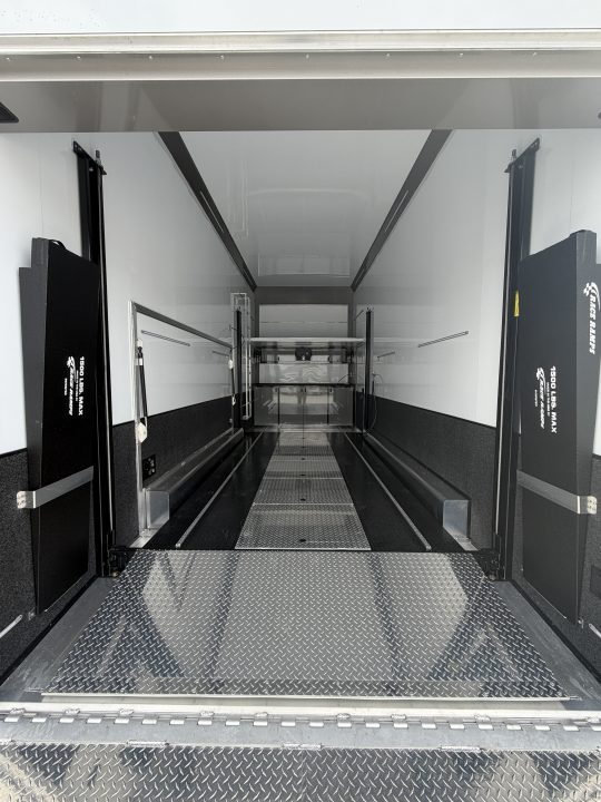New 2026 Featherlite 24' Stacker Enclosed Car Hauler Bumper Pull Car Hauler