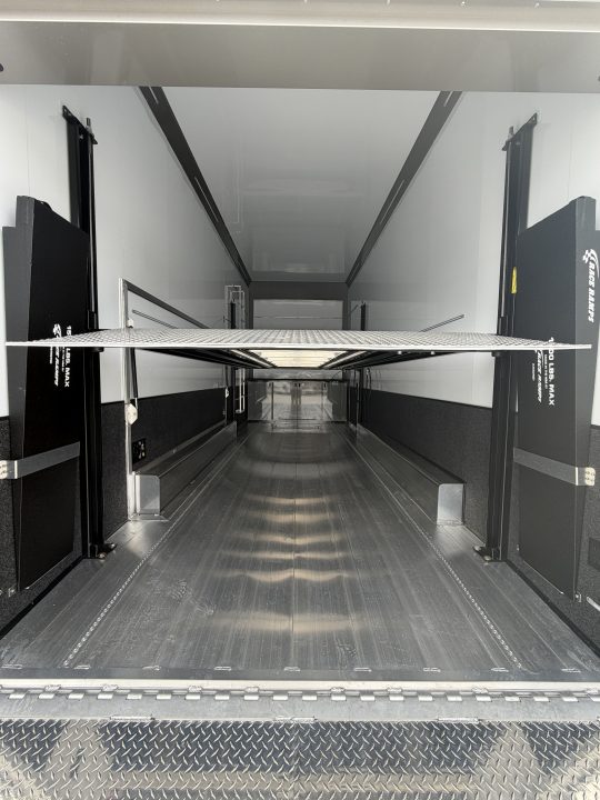New 2026 Featherlite 24' Stacker Enclosed Car Hauler Bumper Pull Car Hauler